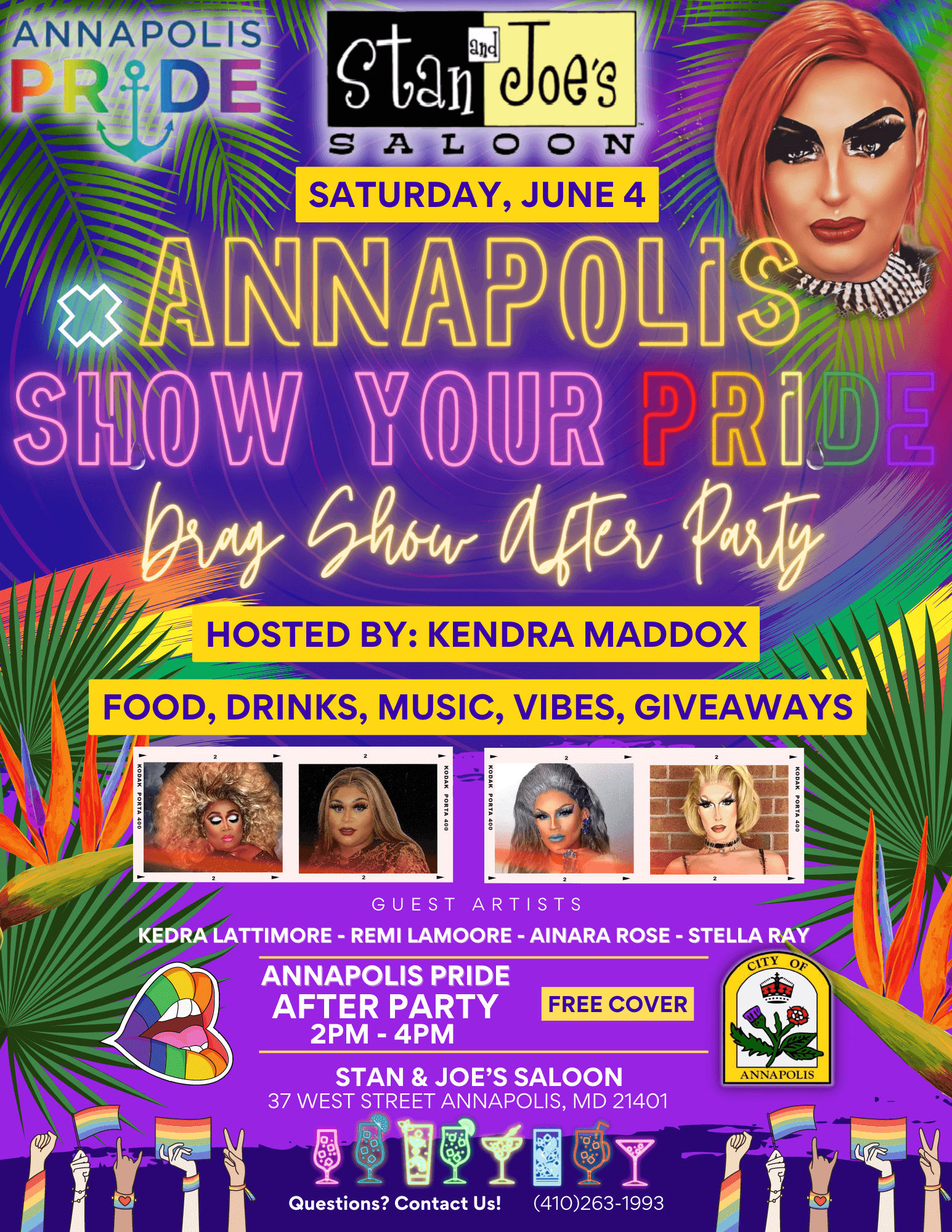 Annapolis SHOW YOUR PRIDE AfterParty Annapolis Pride