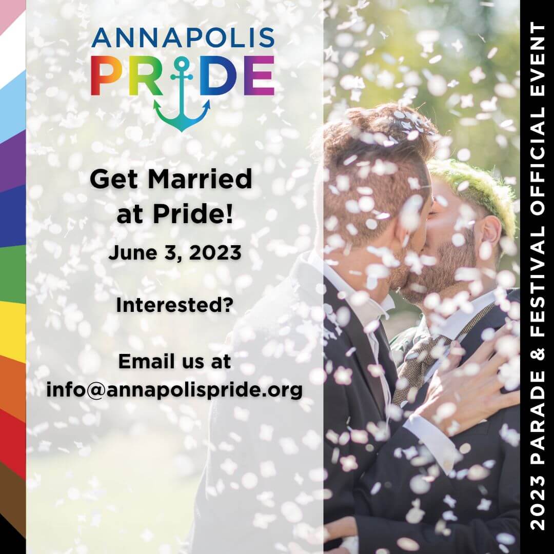Get married or renew your vows at Pride