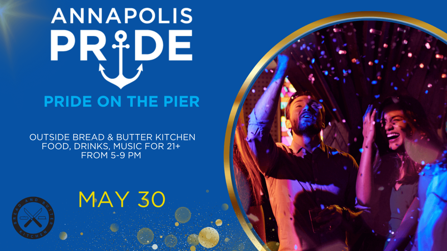 Pride on the Pier — Buy Your Tickets Here! Annapolis Pride